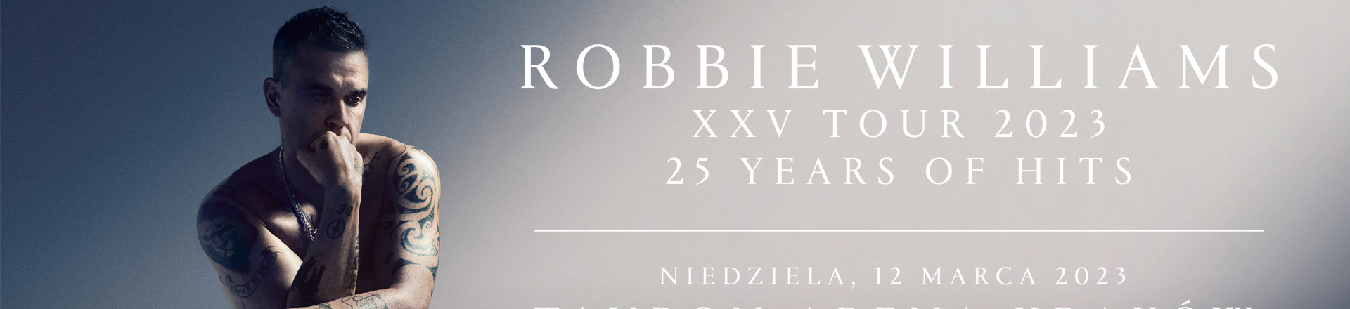 Robbie Williams zagra w marcu w Krakowie