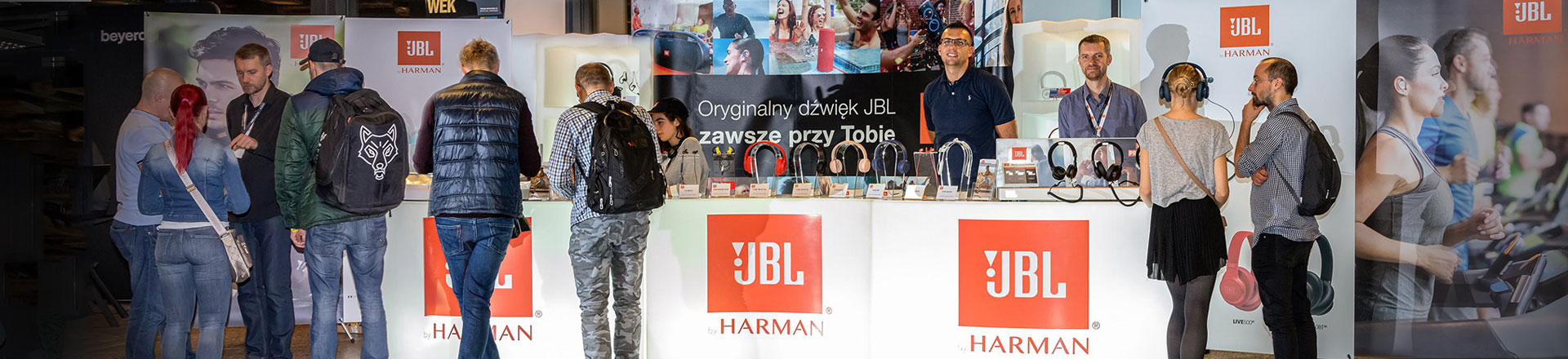 HARMAN: JBL + HARMAN/KARDON (109-110, Symfonia 2 / Stadion)