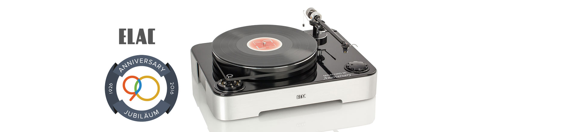 90-lecie firmy ELAC uwieńczone wyjątkowym gramofonem Miracord 90 Anniversary