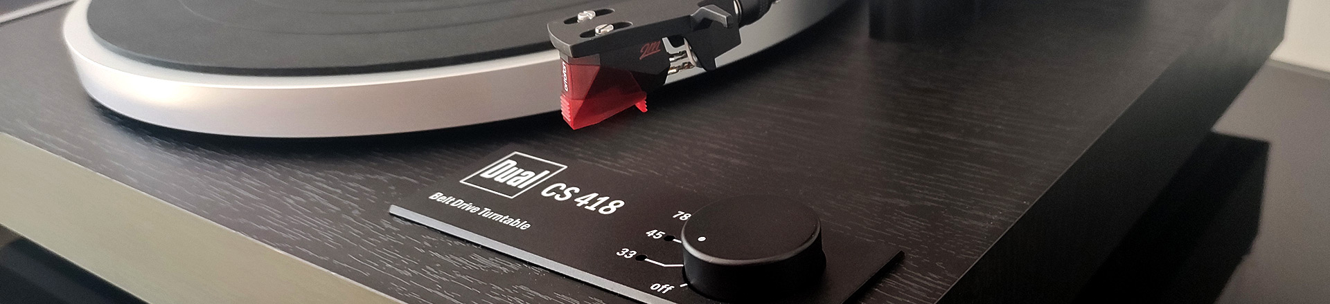 Dual CS418 - wejście analoga