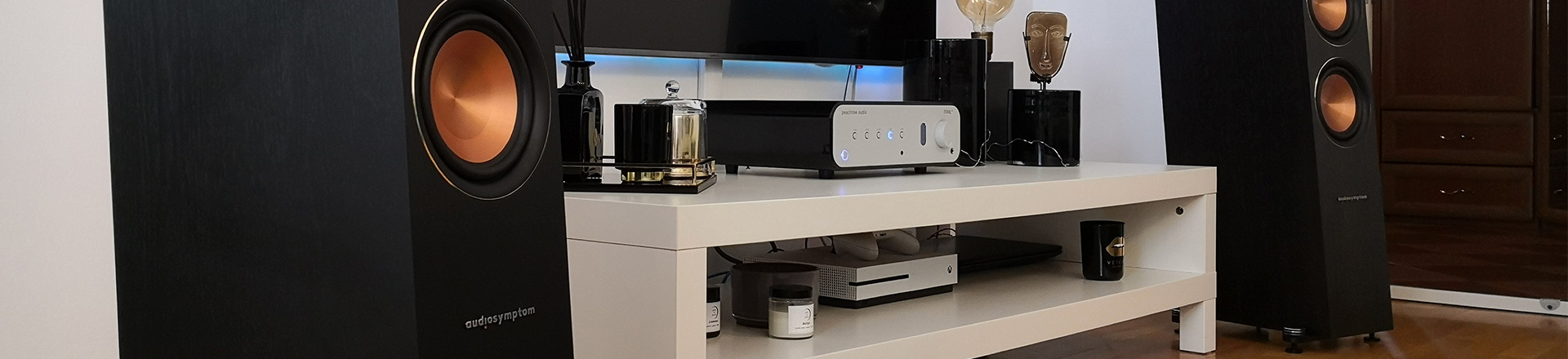 Test kolumn Audiosymptom i6 Copper