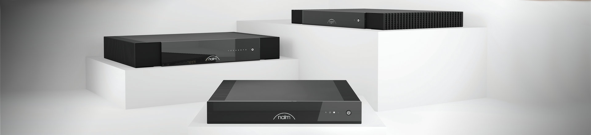 NAIM: CI SERIES - streamer i dwa wzmacniacze do zabudowy