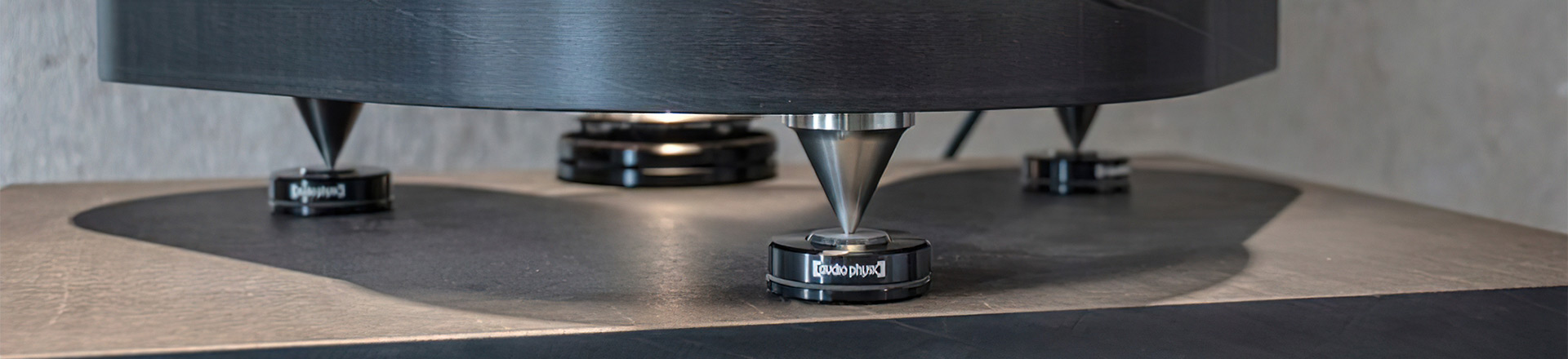 Audio Physic prezentuje podkładki VCF Turntable Support