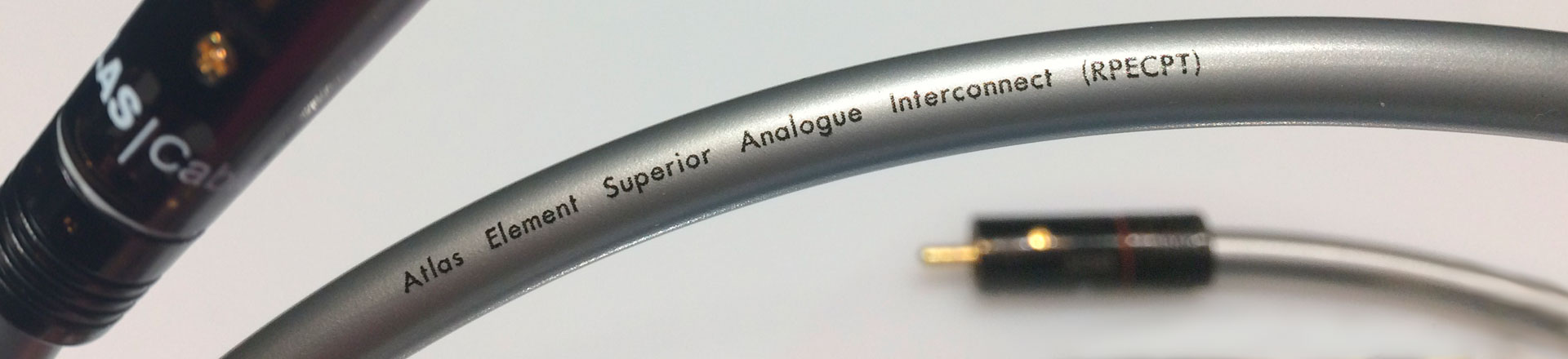 ATLAS CABLES: ELEMENT SUPERIOR interkonekt stereo