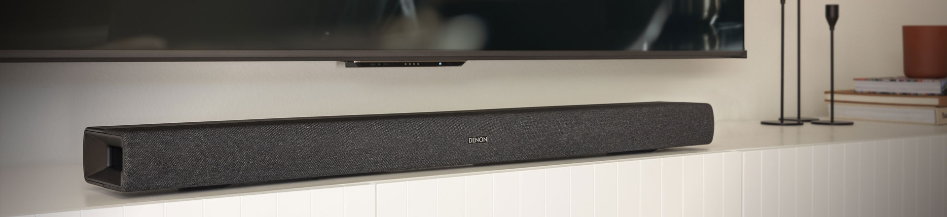 DENON: DHT-S217 pełnozakresowy soundbar z Dolby Atmos i dwoma wbudowanymi subwooferami