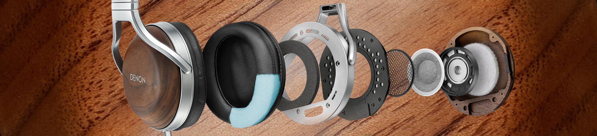 DENON AH-D7200 rozbierając do naga