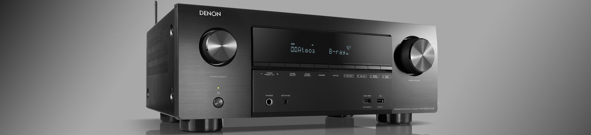 DENON: AVR-X1600H, AVR-X2600H i AVR-X2600H DAB+ nowe amplitunery AV serii X