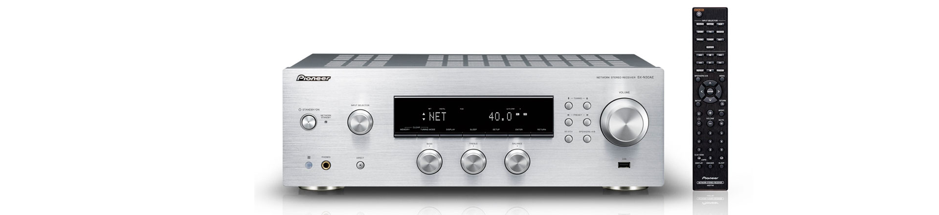 PIONEER: SX-N30AE oraz SX-10AE dwa nowe amplitunery stereo