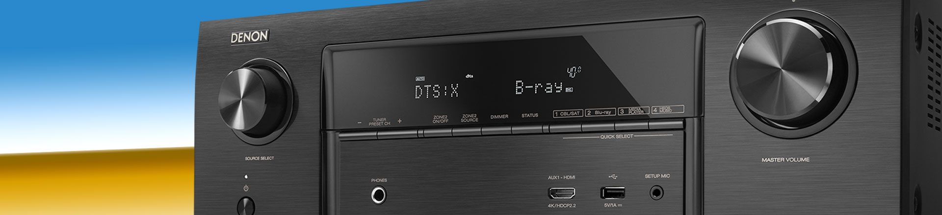 DENON: AVR-X3400H amplituner 7.2