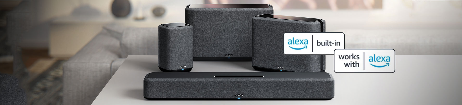 DENON: sterowanie głosowe Alexa, oraz 5.1 Surround w serii Denon Home stało się faktem