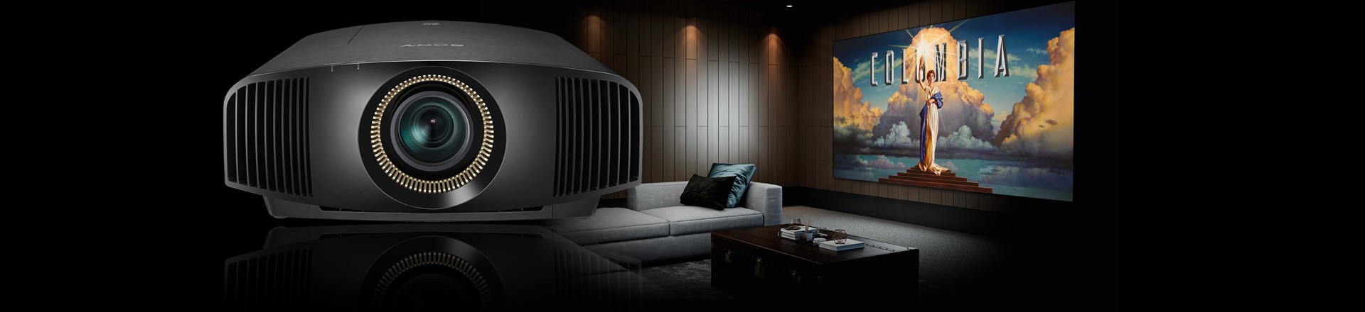 Nowiutkie projektory 4K do kina domowego od Sony