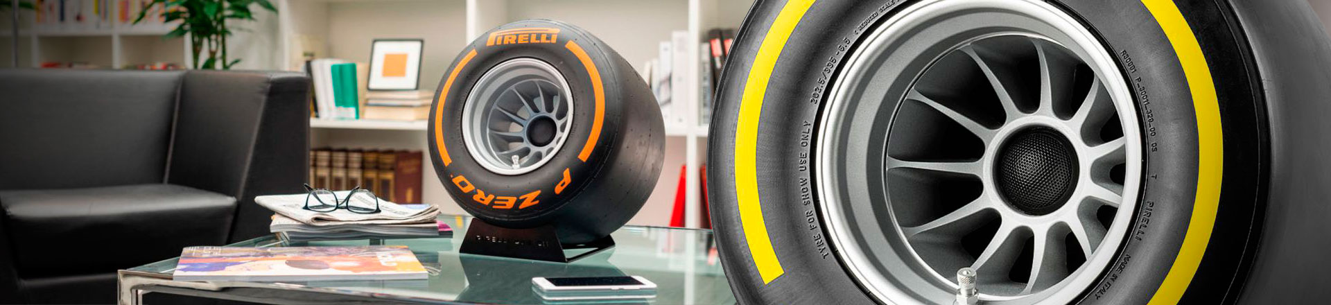 PIRELLI: P ZERO SOUND głośnik do garażu?