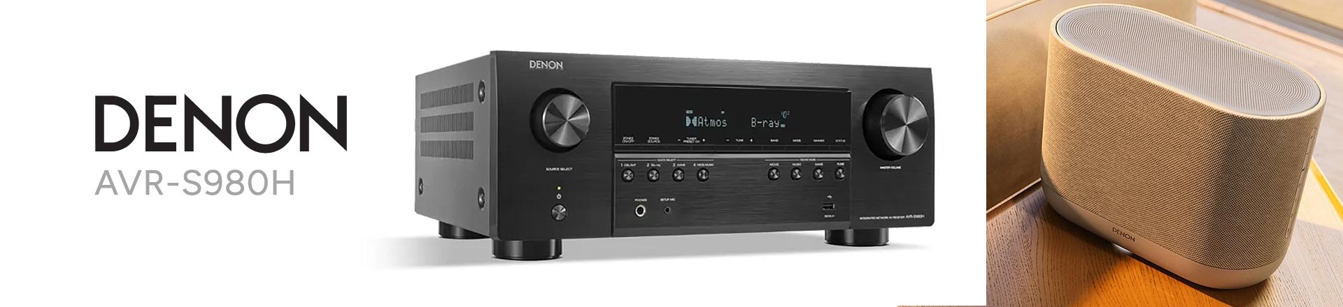 Denon AVR-S980H - nowy amplituner do kina domowego