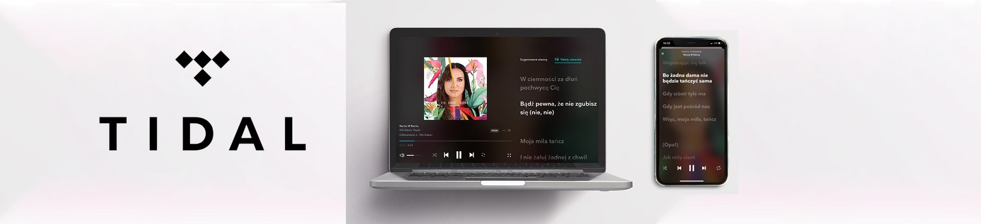 Szach i mat!  Tidal dodaje teksty piosenek