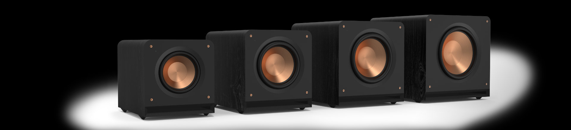 KLIPSCH: 4 subwoofery Reference Premiere od 600 do 1600 W