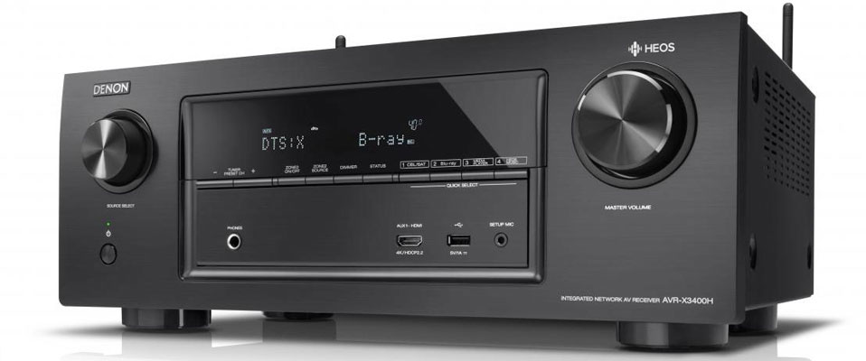 DENON: AVR-X3400H amplituner 7.2