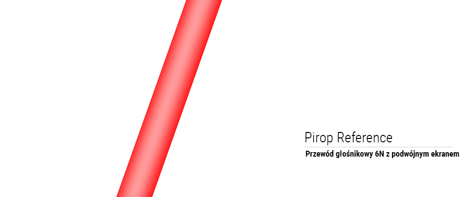 Pirop Reference - kabel głośnikowy o dwóch twarzach