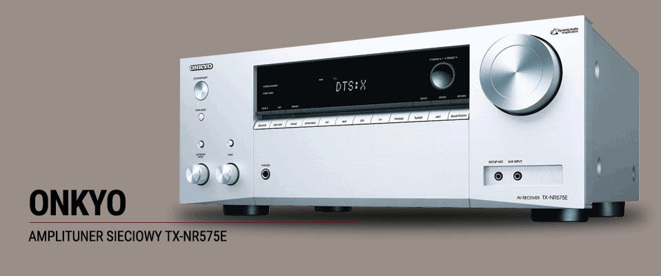 AMPLITUNER SIECIOWY ONKYO TX-NR575E