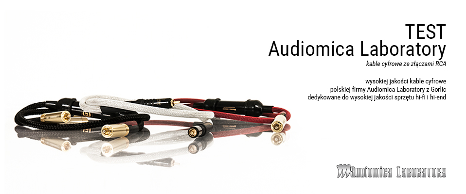 Test: Audiomica Laboratory - kable cyfrowe RCA