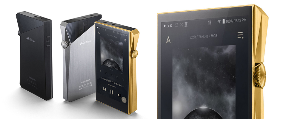 Złota i czarna edycja specjalna Astell&Kern A&ultima SP2000