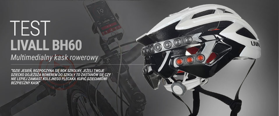 LIVALL BH60 - multimedialny kask rowerowy 