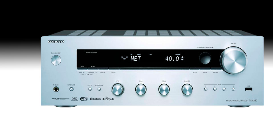 ONKYO: TX-8250 w klasycznym stylu nowoczesny amplituner stereo