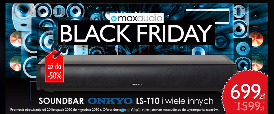 Cięcia na maksa!  Na Temat Audio i w MaxAudio! (Black Week)