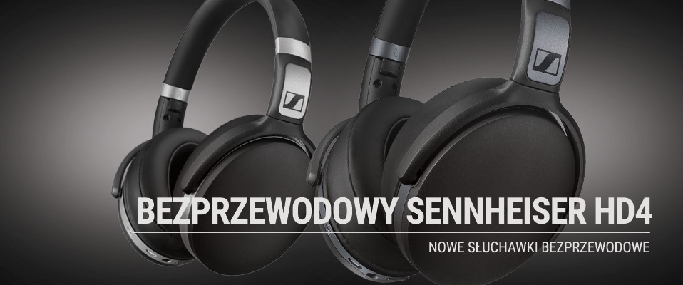 SENNHEISER HD4 - BEZPRZEWODOWO