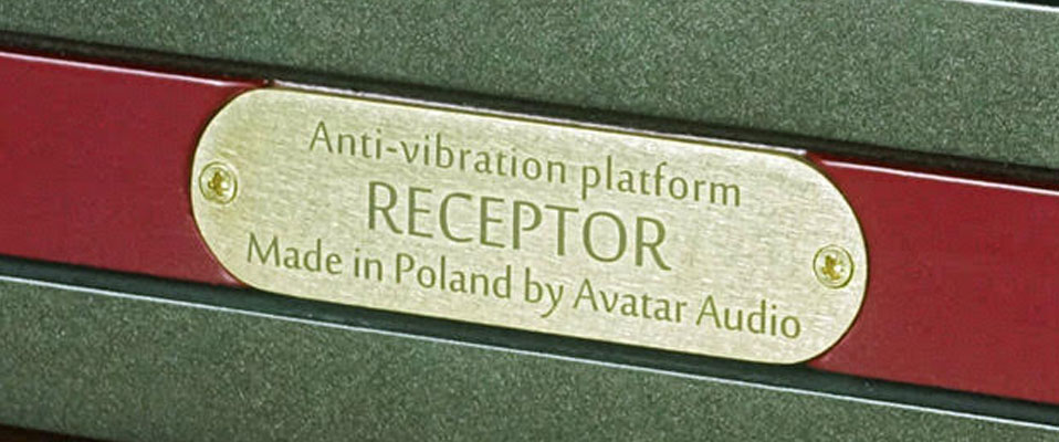 AVATAR AUDIO: RECEPTOR platformy antywibracyjne