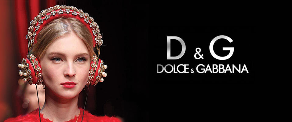 Zestaw słuchawkowy Dolce&amp;Gabbana - dla oczu nie uszu.