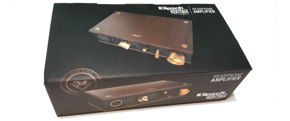 KLIPSCH HERITAGE: HEADPHONE AMPLIFIER - odpaking