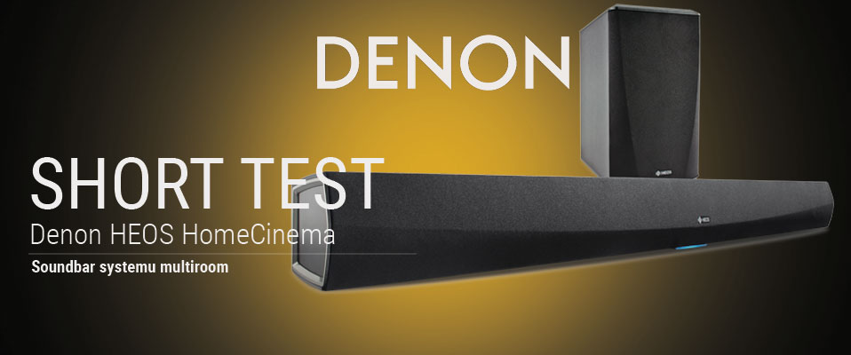 Denon HEOS HomeCinema - system mulitroom