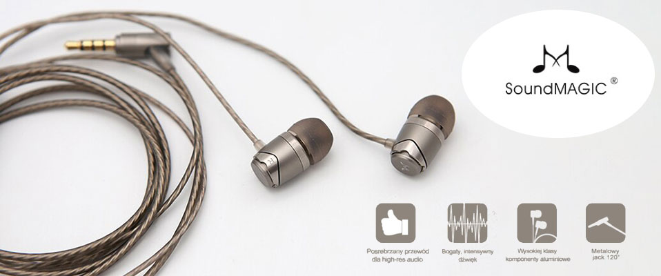 SoundMAGIC E11 - złoto, srebro, aluminium za 169 złotych?