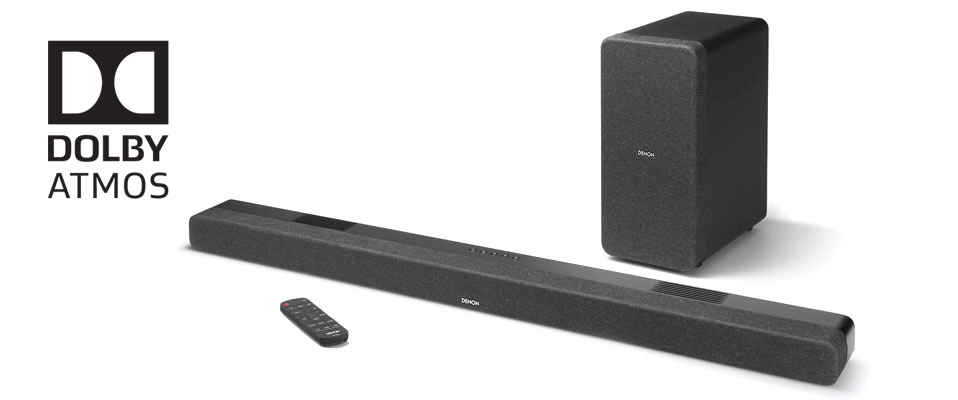 DENON: DHT-S517, muzykalny soundbar z Dolby Atmos