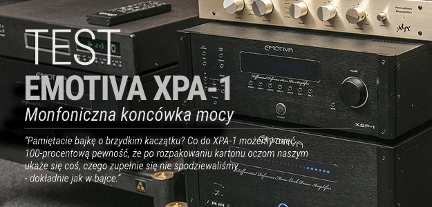 Monofoniczne końcówki mocy EMOTIVA XPA-1