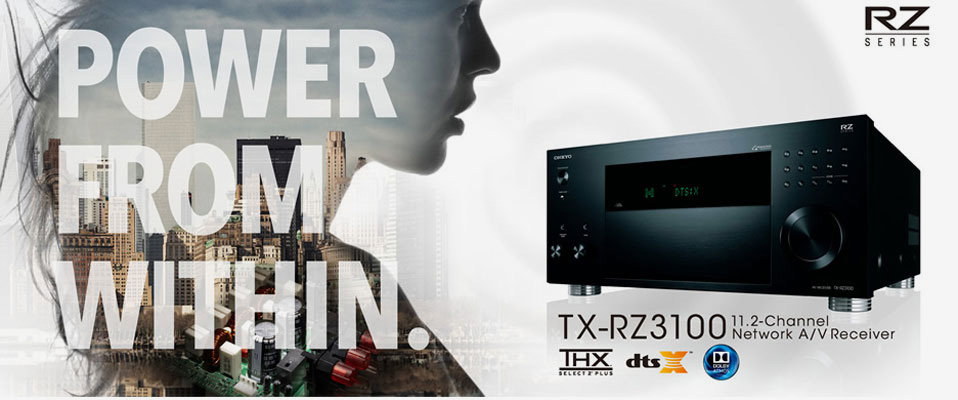 Onkyo TX-RZ3100: 11.2 kanałowy amplituner!