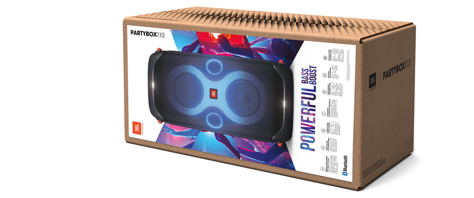 JBL Partybox 110 - mniejszy brat większych braci