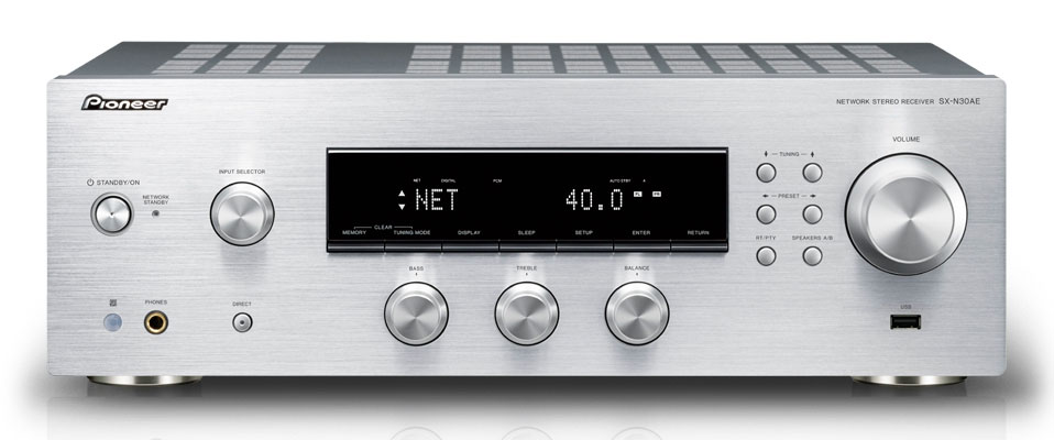 PIONEER: SX-N30AE oraz SX-10AE dwa nowe amplitunery stereo
