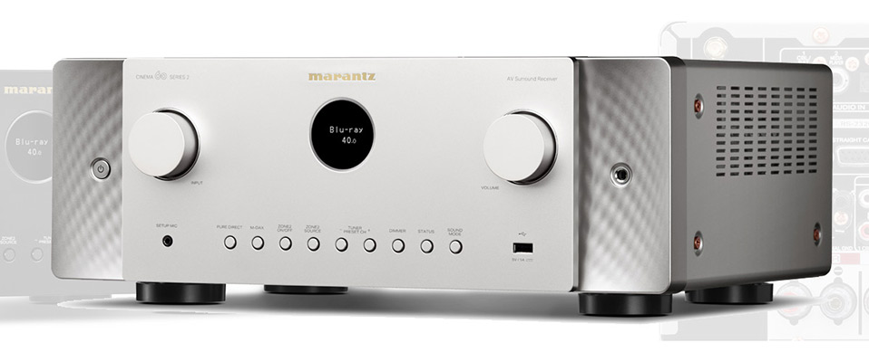 Marantz CINEMA 2: nowa generacja amplitunerów do kina domowego.
