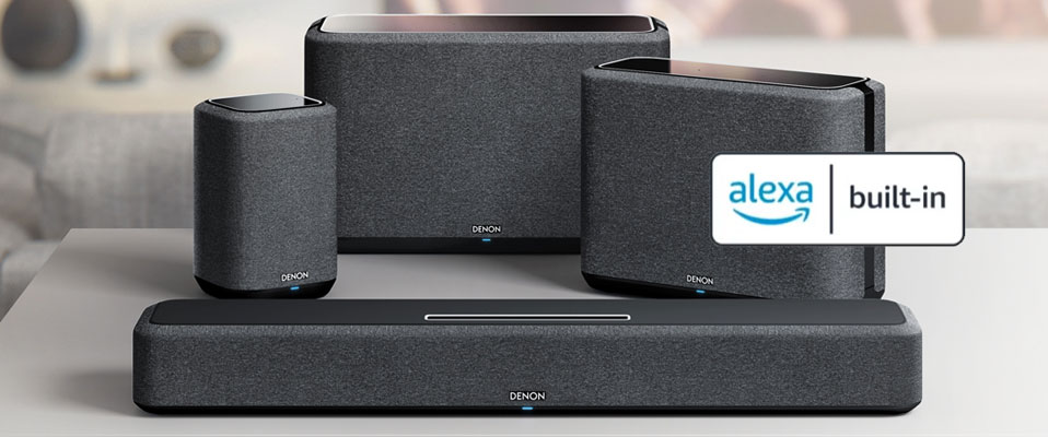 DENON: sterowanie głosowe Alexa, oraz 5.1 Surround w serii Denon Home stało się faktem