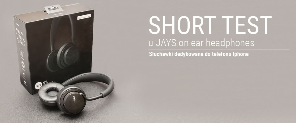 u-JAYS... słuchawki prosto ze Szwecji