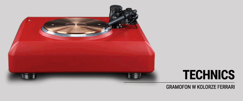 GRAMOFON FERRARI RED TECHNICS