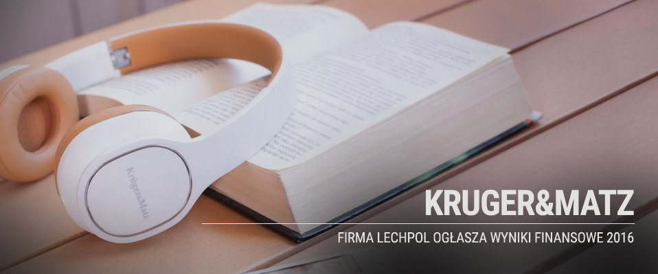 KRUGER&MATZ W 2016 - WYNIKI FINANSOWE