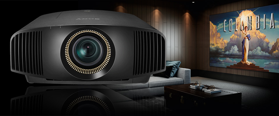 Nowiutkie projektory 4K do kina domowego od Sony