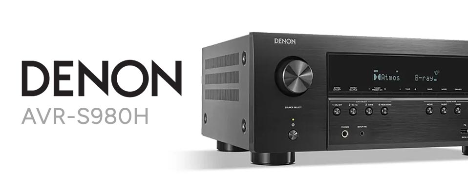 Denon AVR-S980H - nowy amplituner do kina domowego
