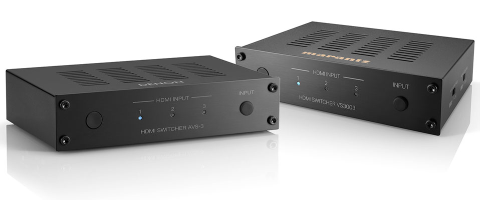 DENON AVS-3 oraz MARANTZ VS3003, czyli 3-portowe przełączniki HDMI 2.1