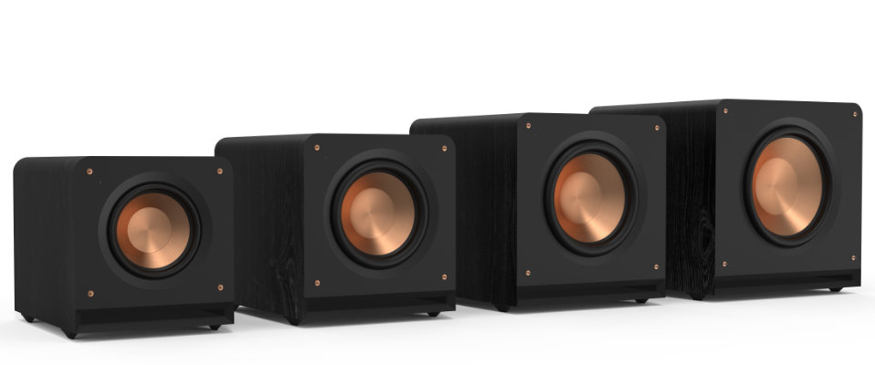 KLIPSCH: 4 subwoofery Reference Premiere od 600 do 1600 W