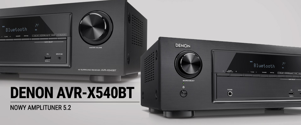 DENON AVR-X540BT - AMPLITUNER 5.2