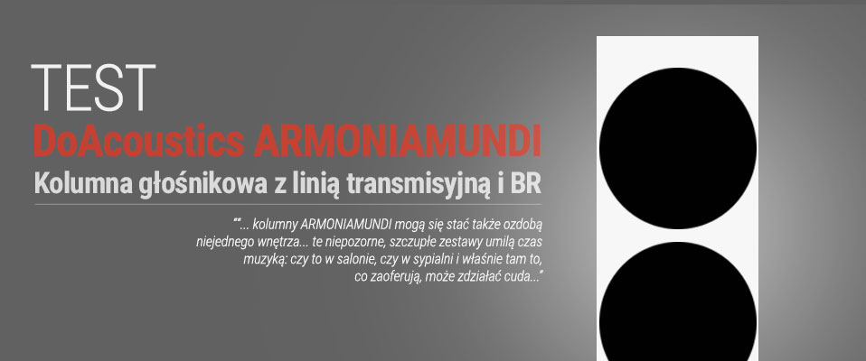 DoAcoustics Armonia Mundi - audio wagi piórkowej