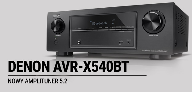 DENON AVR-X540BT - AMPLITUNER 5.2